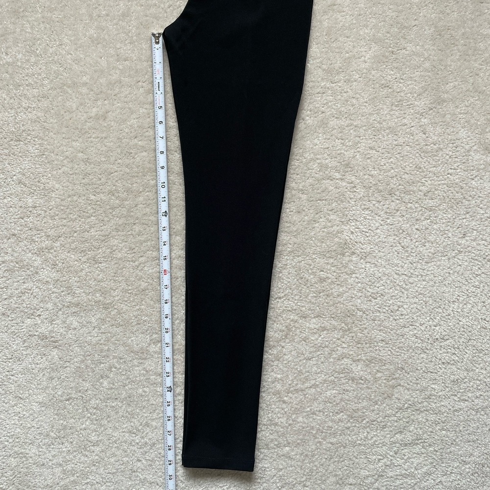 Sage The Label Front Slit Black Pants Women's XS  Stretch Split Hem NWT - Picture 5 of 11